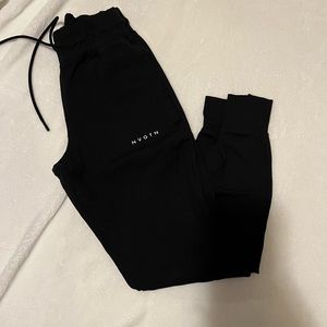 Black NVGTN joggers